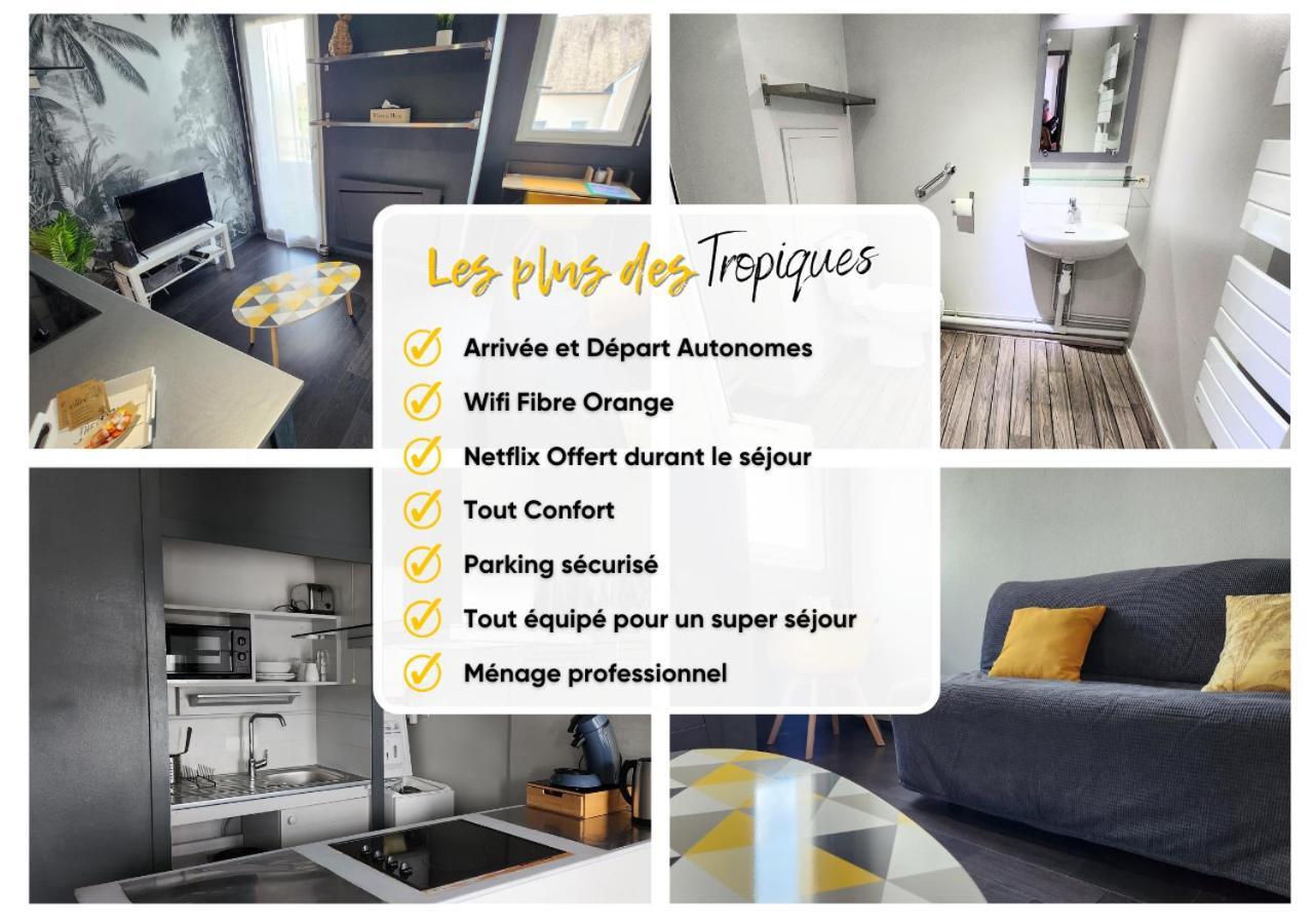 'Les Tropiques' - Parking Prive - Balcon - Tout Confort Joue-les-Tours Εξωτερικό φωτογραφία